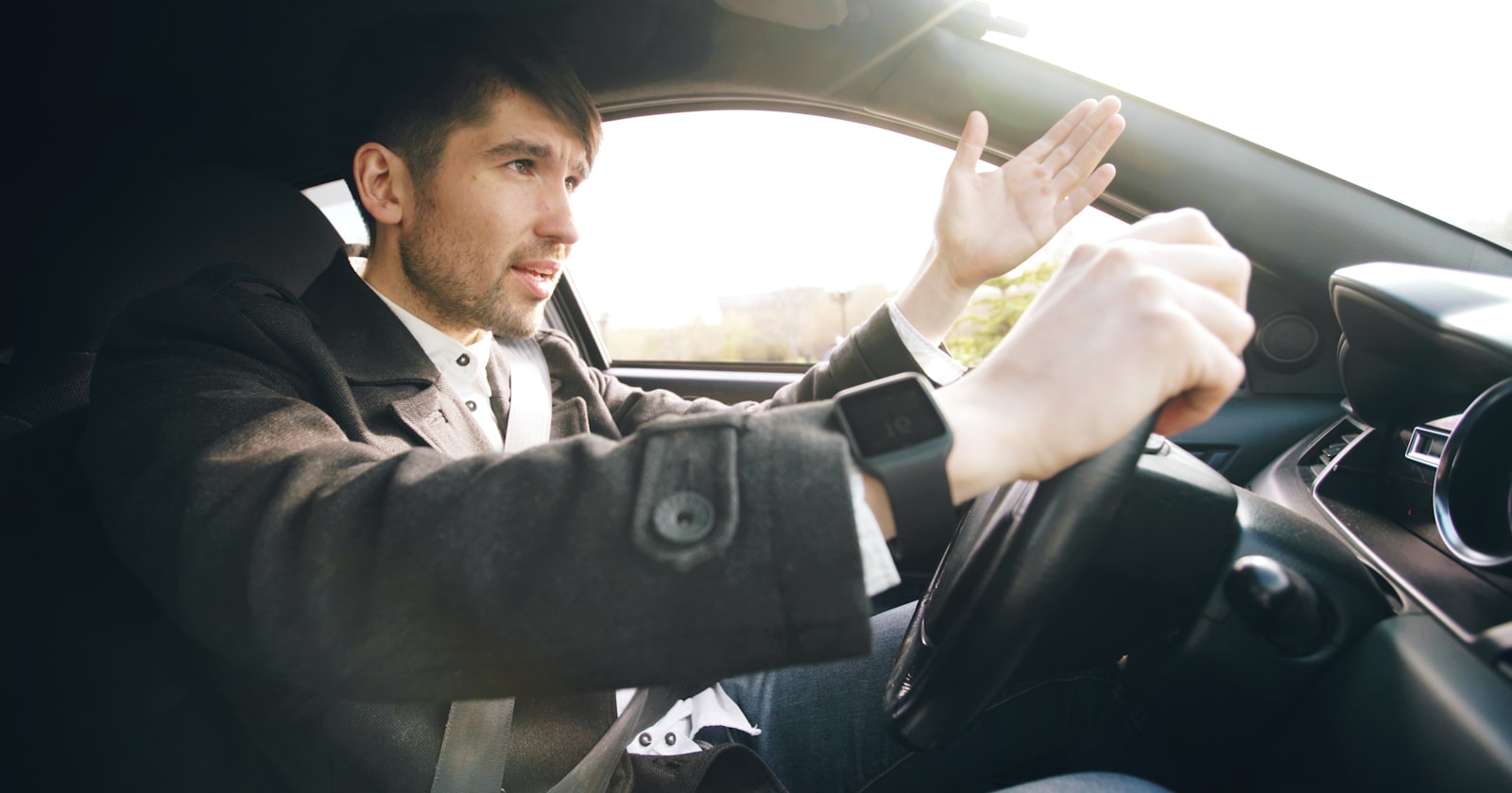 CarPlay funktioniert nicht — Fahrer im Auto