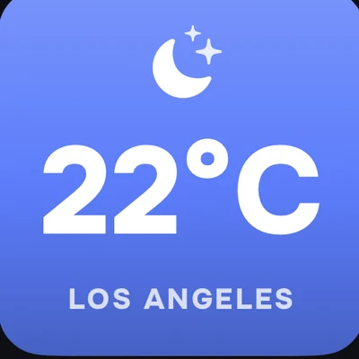 At a Glance widget in Car Play Connect