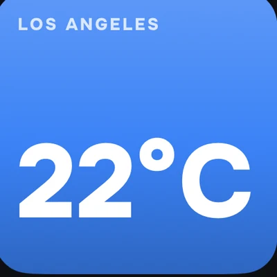 Minimal widget in Car Play Connect